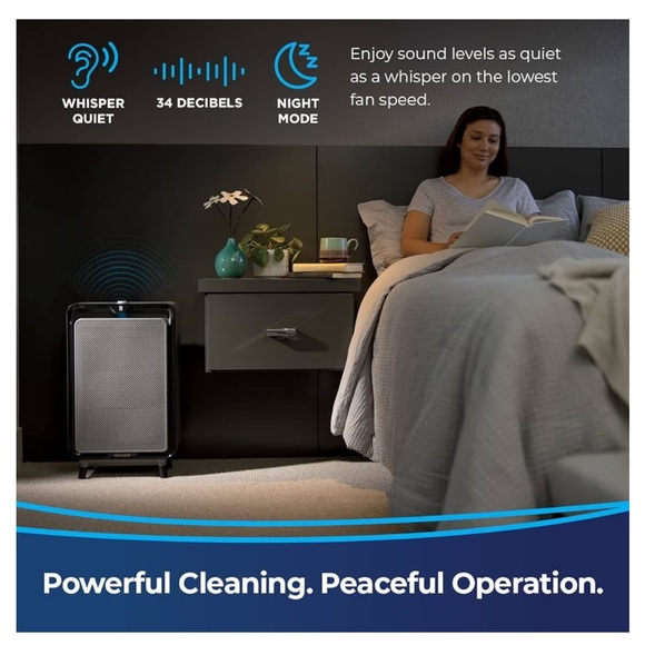 Bissell Smart Purifier HEPA & Carbon Filters for Large Room & Home air220, 2609A - Picture 4 of 10